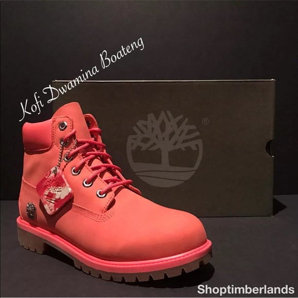 all pink timberlands grade school